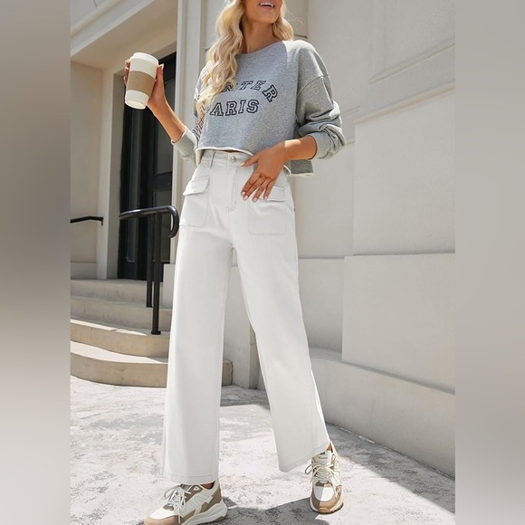 Dokotoo,Beach Wallers High-Waisted Chinos, (Sold Out On-Line),EXCL Cond. Size 6 - Picture 8 of 9